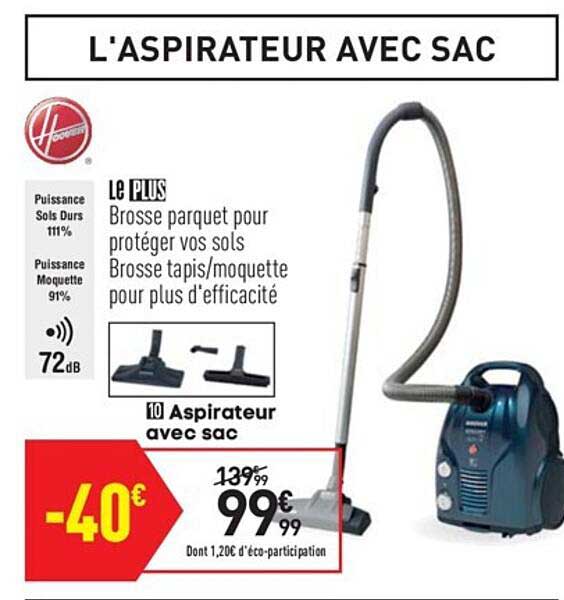 Aspirateur Avec Sac