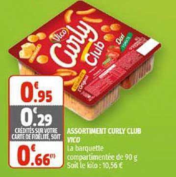 Assortiment Curly Club Vico