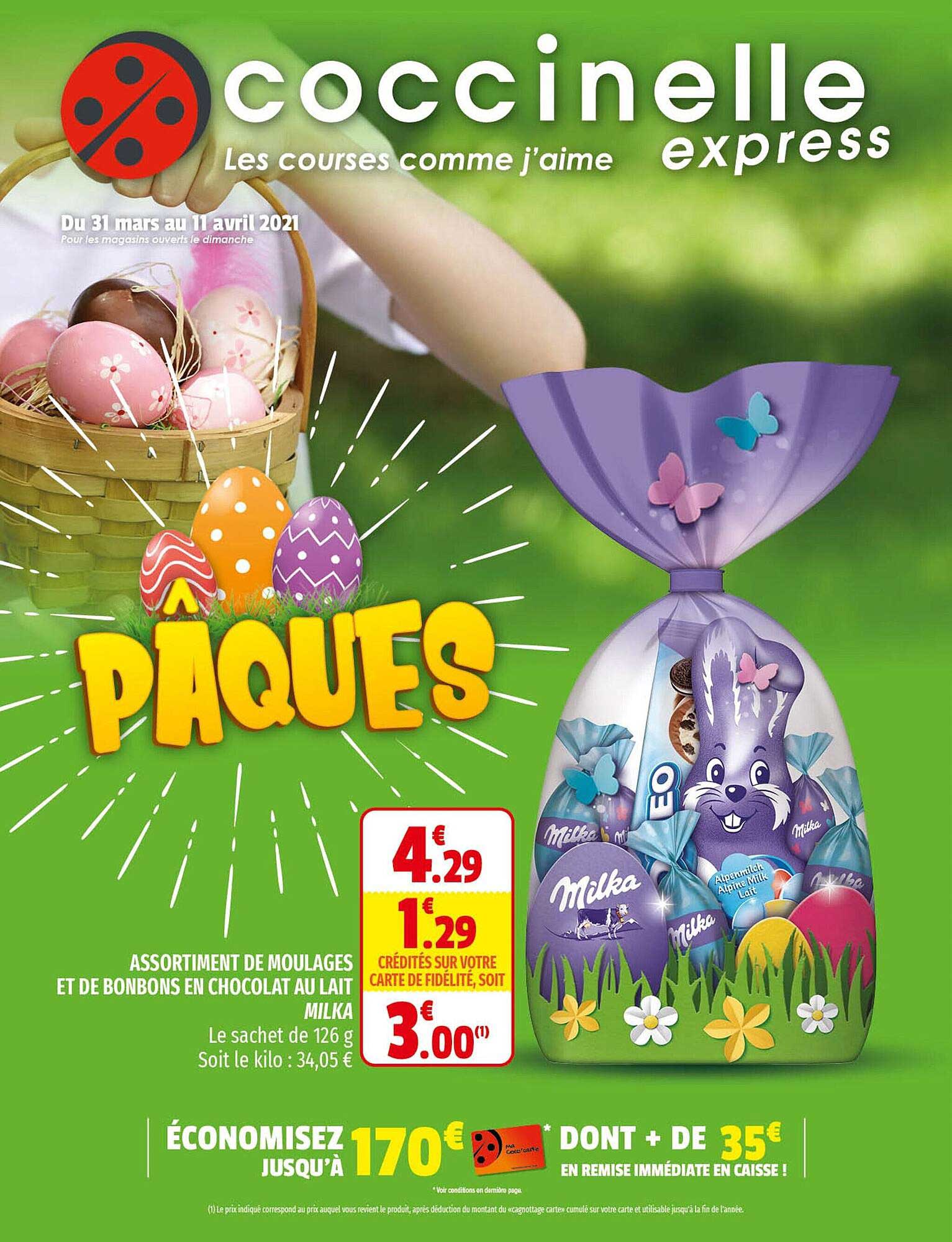 assortiment de moulages et de bonbons en chocolat au lait milka