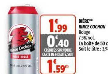 Bière Rince Cochon