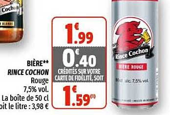 Bière Rince Cochon