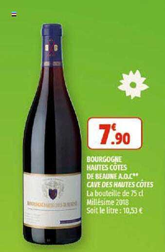 bourgogne hautes côtes de beaune a.o.c. cave des hautes côtes