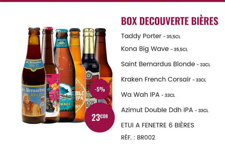 Box Découverte Bières