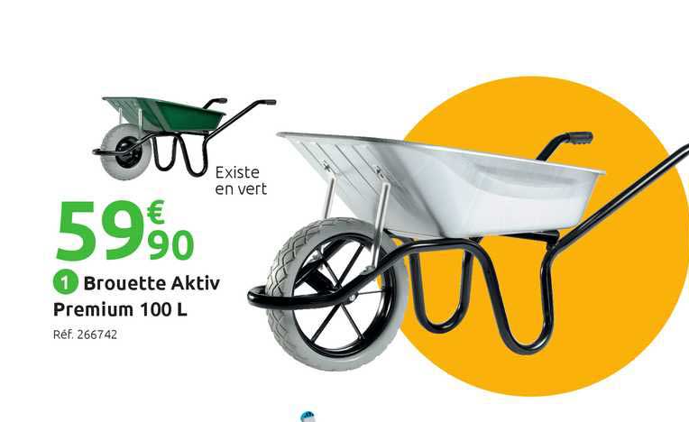 brouette aktiv premium 100 l