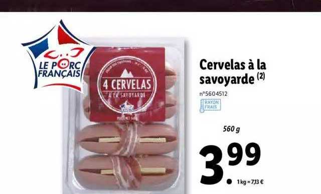cervelas à la savoyarde