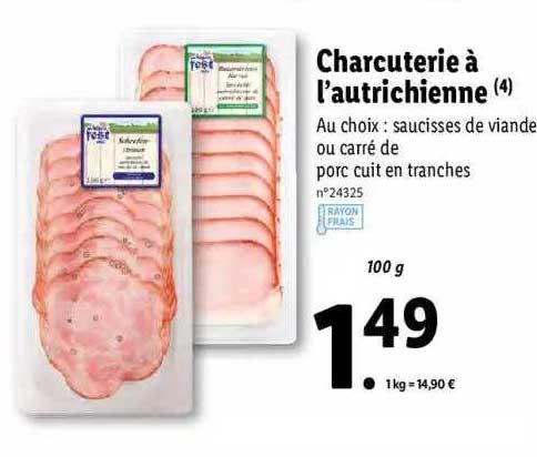 charcuterie à l'autrichienne alpen fest