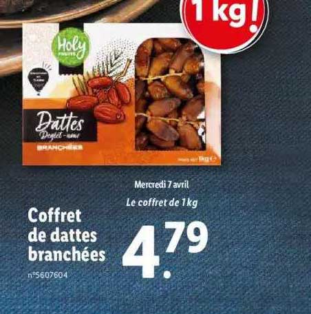 coffret de dattes branchées holy fruits