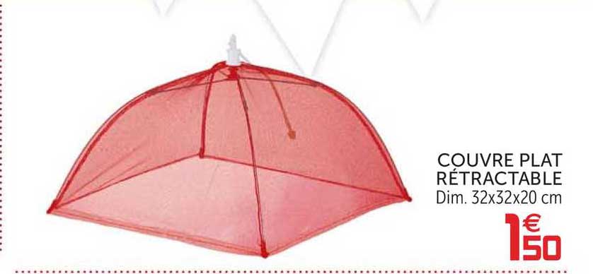 couvre plat rétractable