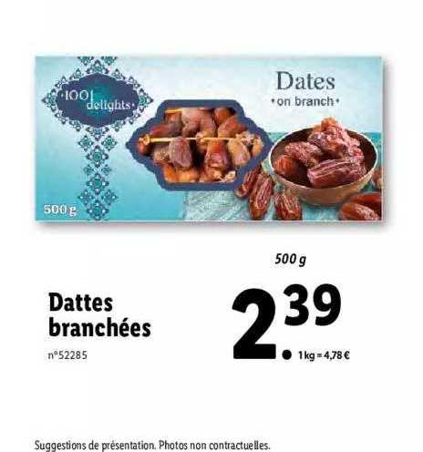 Dattes Branchées