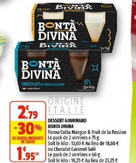 dessert gourmand bonta divina
