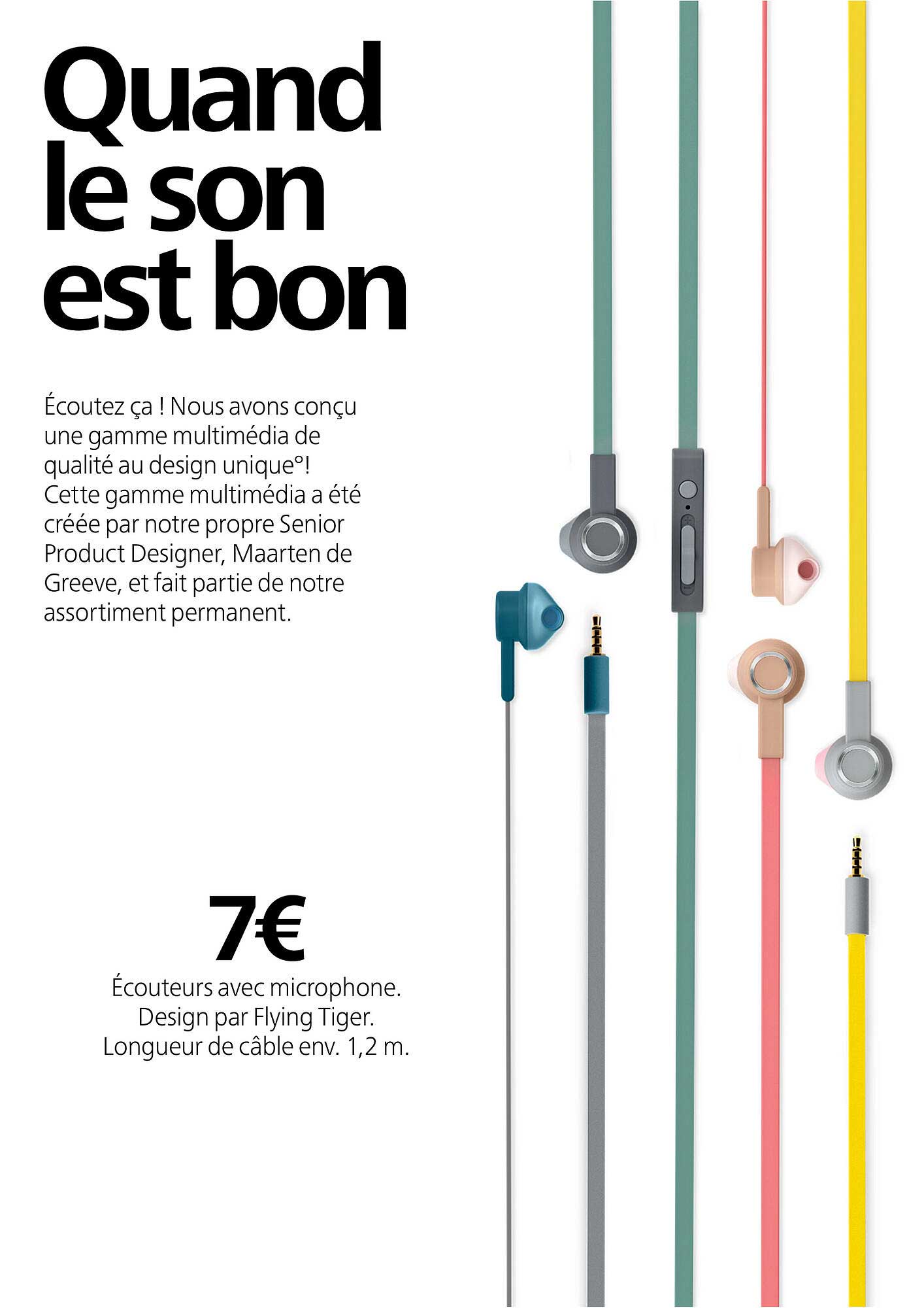 écouteurs avec microphone