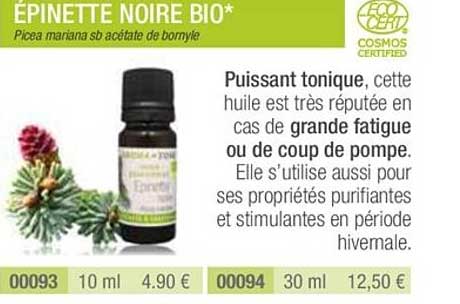 épinette noire bio