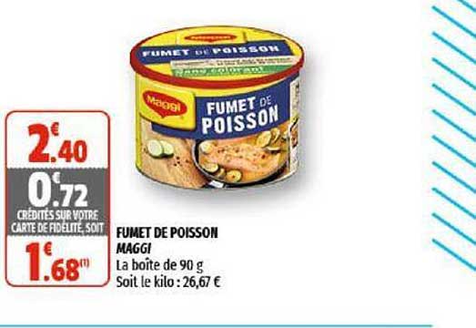 fumet de poisson maggi