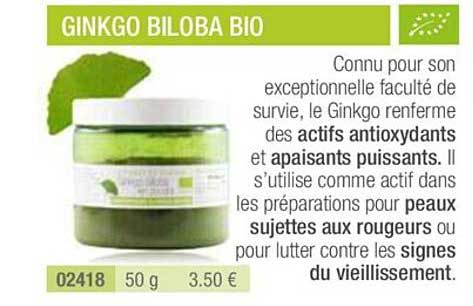 ginkgo biloba bio