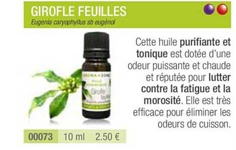 girofle feuilles