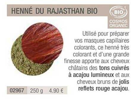 henné du rajasthan bio