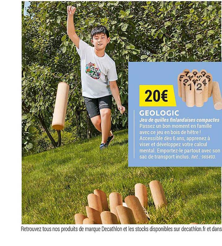 jeu de quilles finlandaises compactes geologic