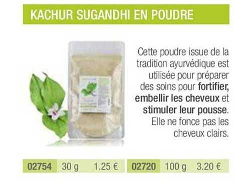 Kachur Sugandhi En Poudre