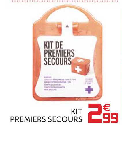 kit premiers secours
