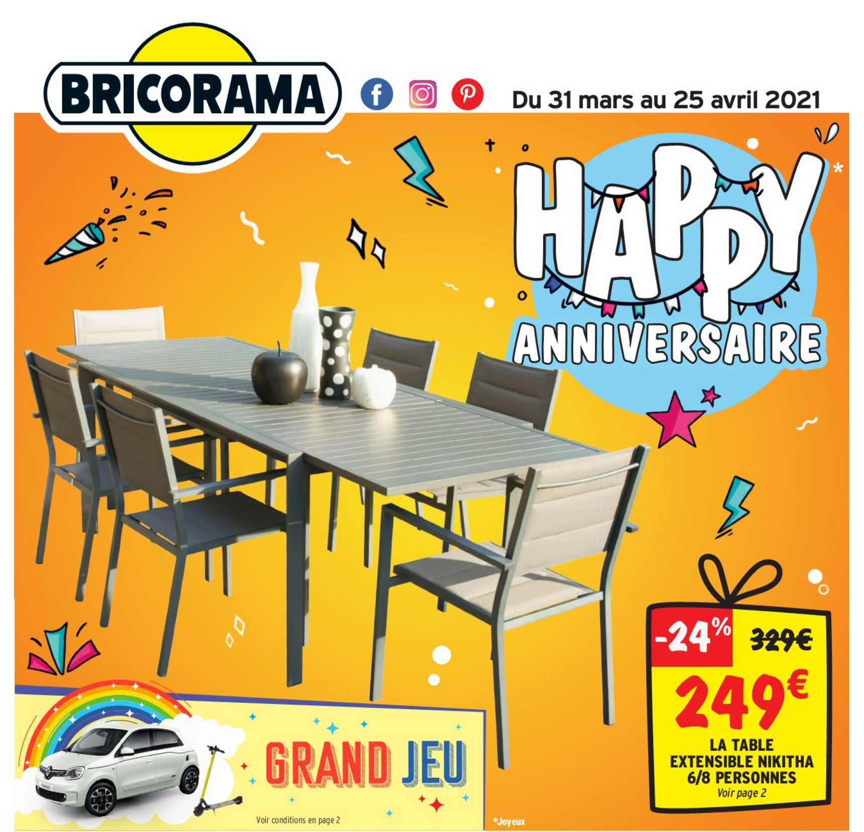 la table extensible nikitha 6-8 personnes