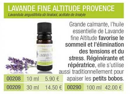 lavande fine altitude provence