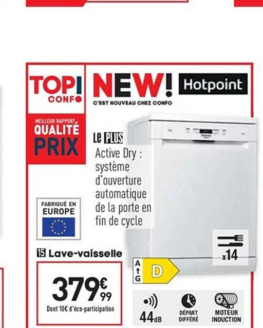 lave-vaisselle hotpoint