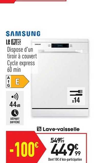 lave-vaisselle samsung