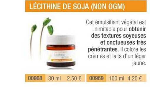 lécithine de soja (non ogm)