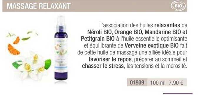 massage relaxant