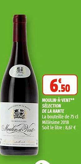 moulin-à-vent sélection de la hante