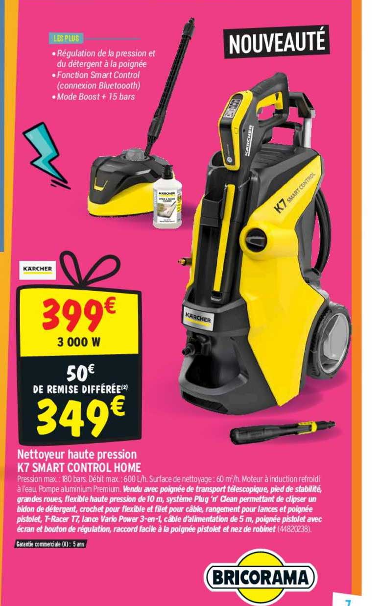 nettoyeur haute pression k7 smart control home