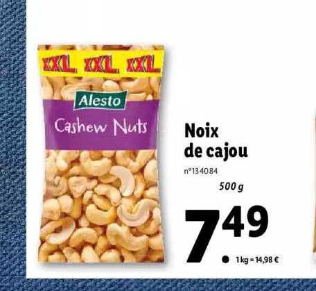 Noix De Cajou Alesto