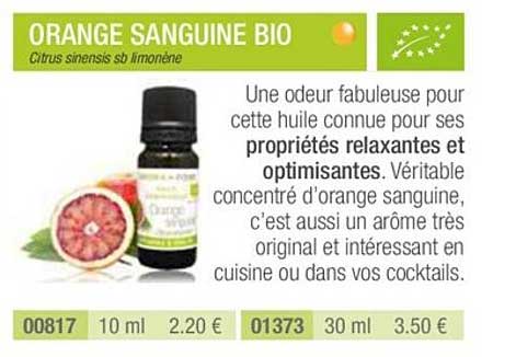 orange sanguine bio
