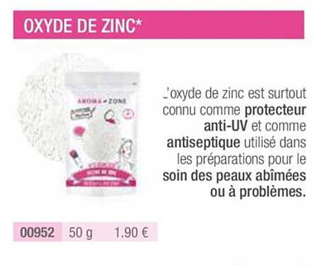 oxyde de zinc