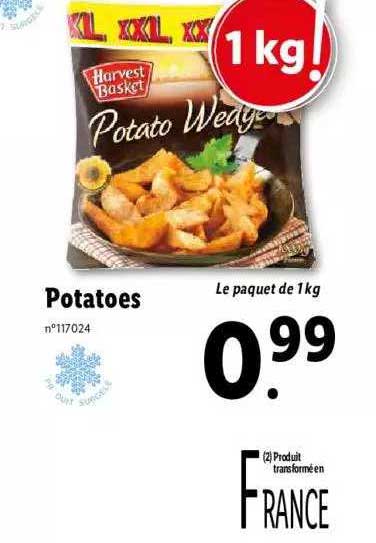 potatoes harvest basket