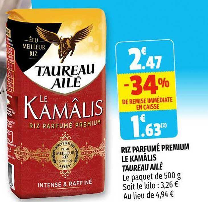 Riz Parfumé Premium Le Kamâlis Taureau Ailé