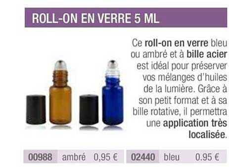 roll-on en verre 5 ml