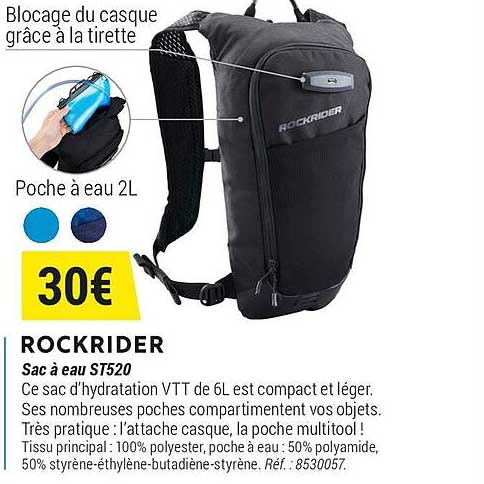 Sac à Eau St520 Rockrider