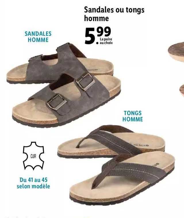 Sandales Ou Tongs Homme