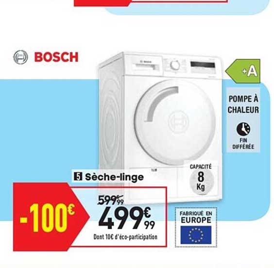 sèche-linge bosch