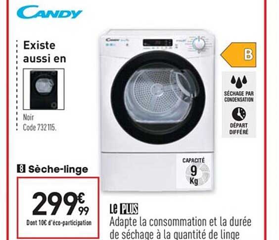sèche-linge candy