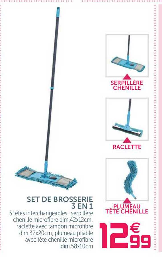 Set De Brosserie 3 En 1