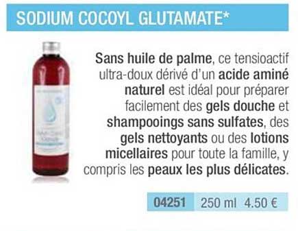 sodium cocoyl glutamate