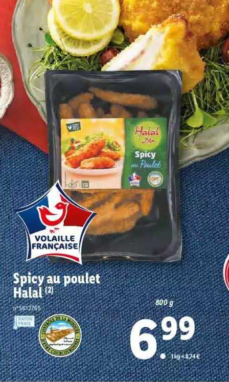 Spicy Au Poulet Halal