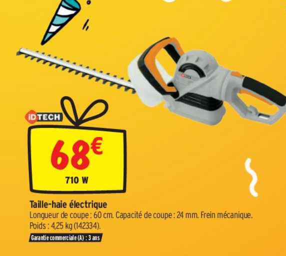 taille-haie électrique id tech