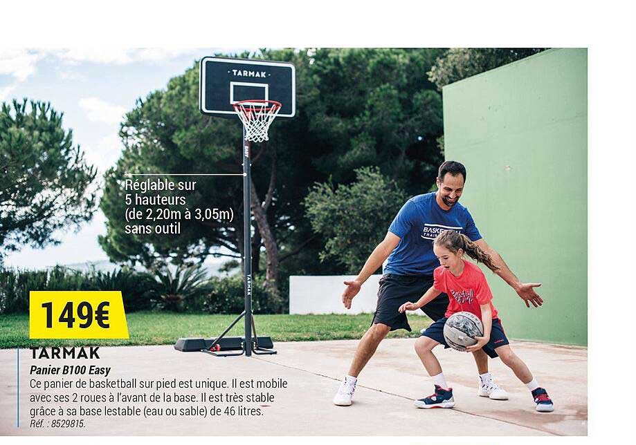 tarmak panier b100 easy
