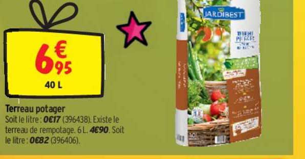 terreau potager jardibest