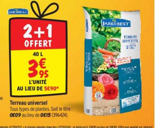 terreau universel jardibest