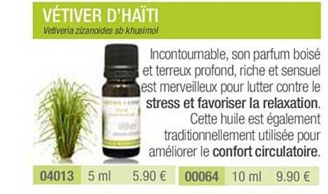 vétiver d'haïti