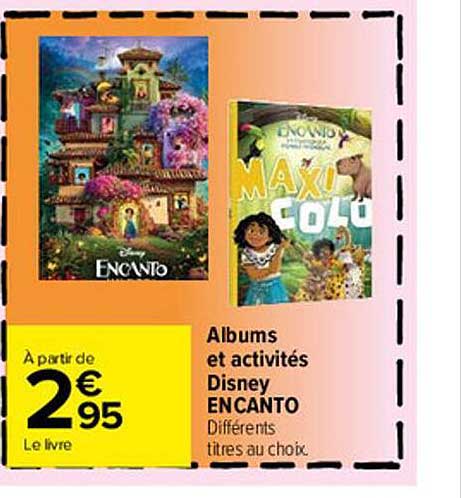 albums et activités disney encanto